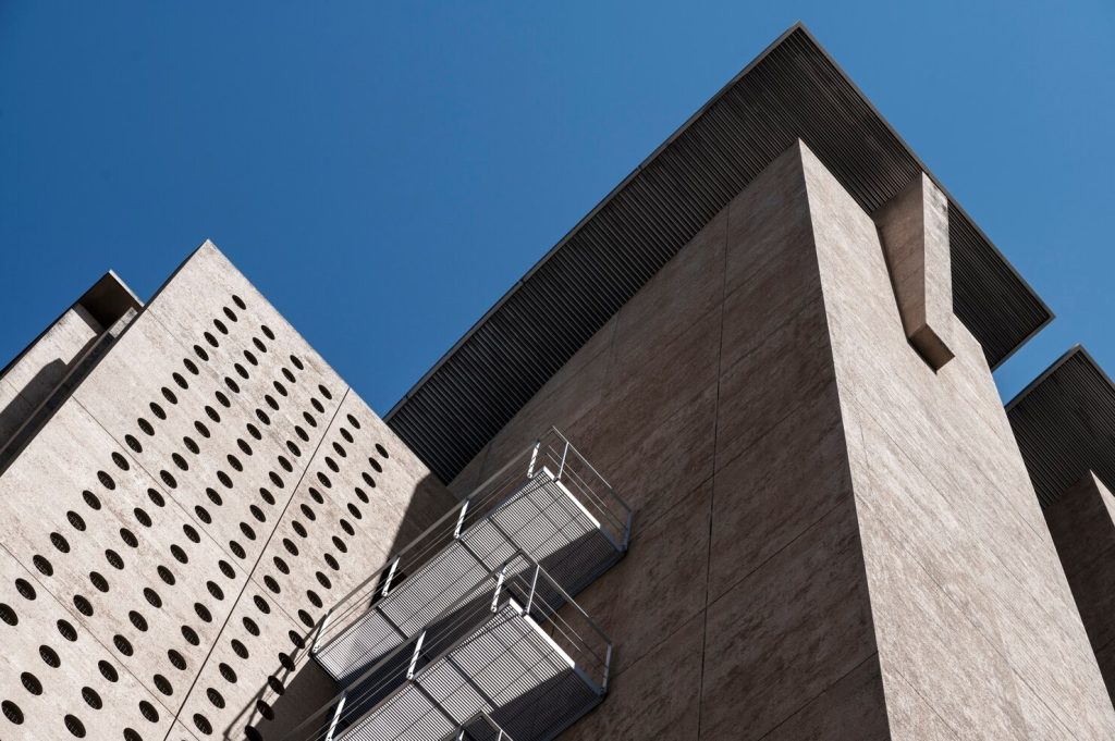 Brutalist inspiration architecture background 23 2149162828