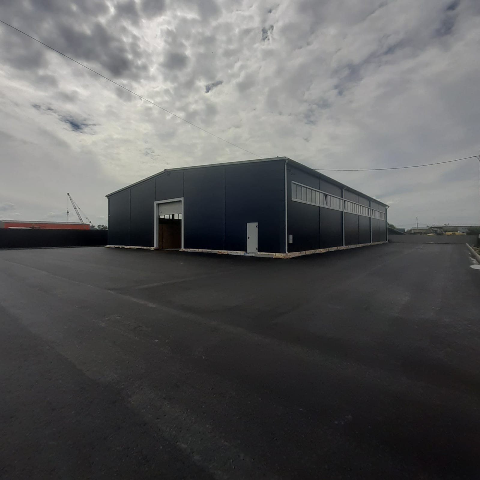 Строительство ангара в с. Бабяково, Воронежская область