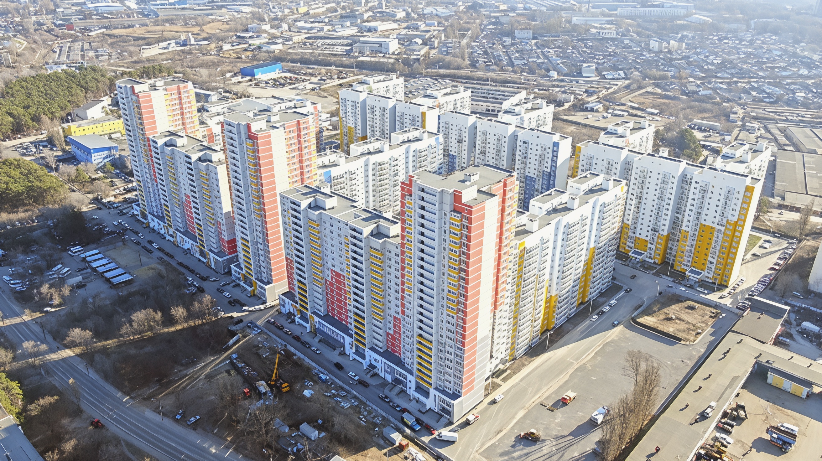 Комплекс многоэтажных жилых домов ЖК «Цветной бульвар», Воронеж